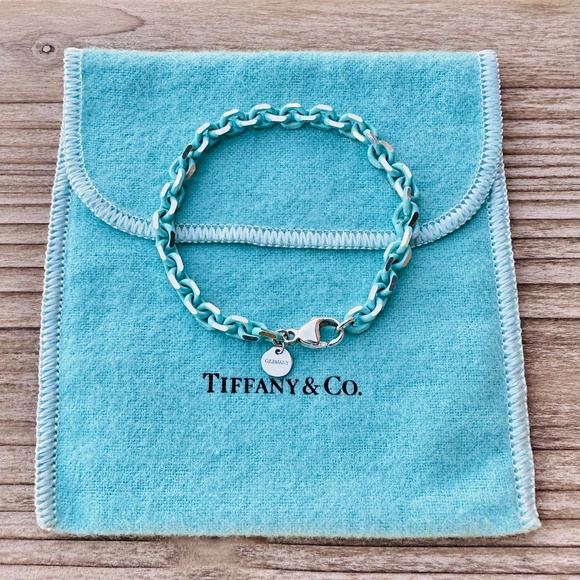 RARE and RETIRED Blue Enamel Sparkler in Silver, 7" - Picture 1 of 6